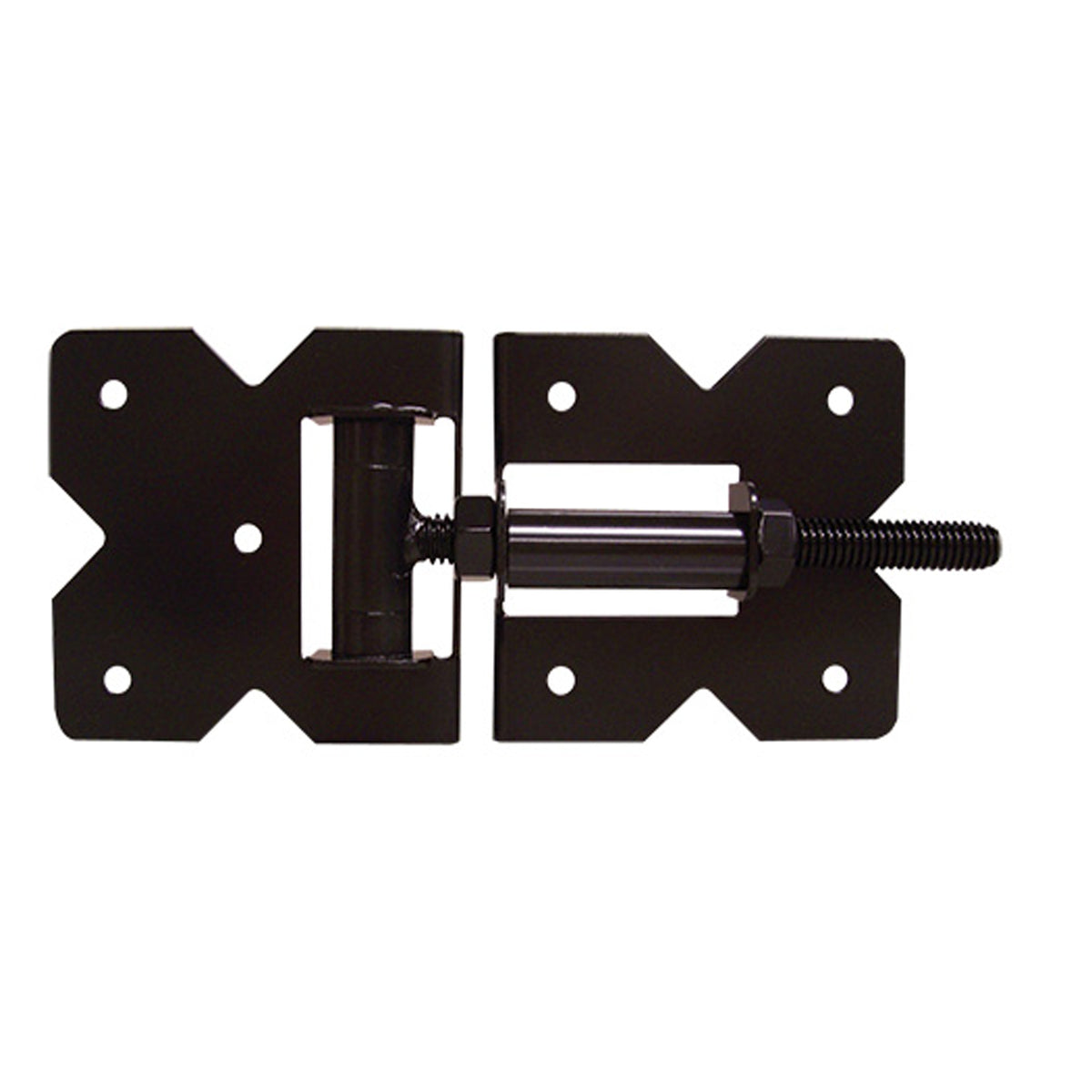 SS Self-Closing Horizontal Adj Hinges BLACK