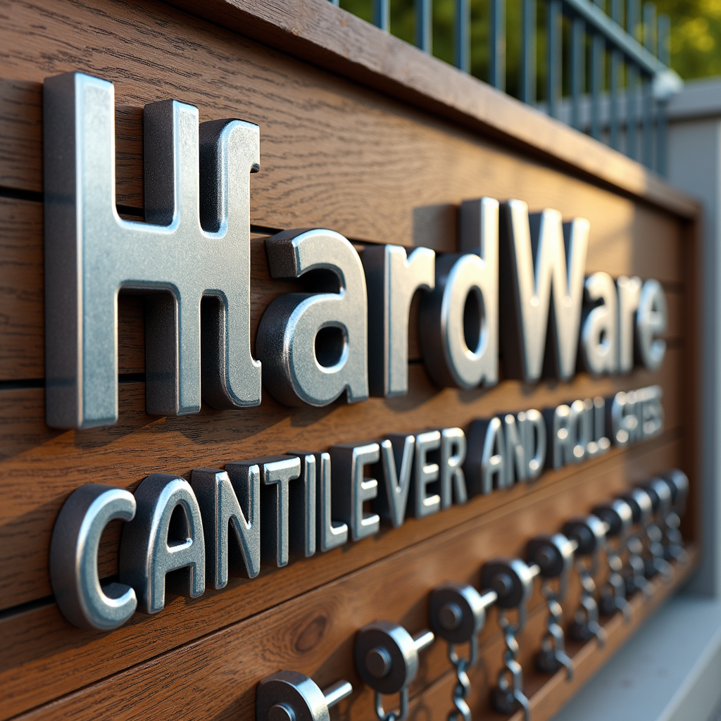 Hardware Cantillever & Roll Gates
