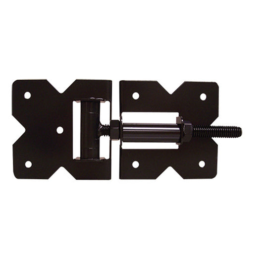 SS Self-Closing Horizontal Adj Hinges BLACK